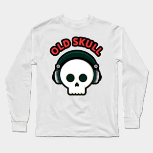 Old Skull Long Sleeve T-Shirt